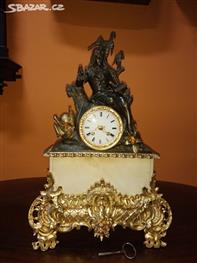 Krbové hodiny - bronz 1870