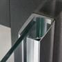 Sprchové dveře dvoukřídlé Roth GDN2 / 1200 Transparent