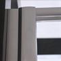 Sprchový kout čtvrtkruhový Roth PXR2N / 1000 (výška 2000) Transparent 6mm